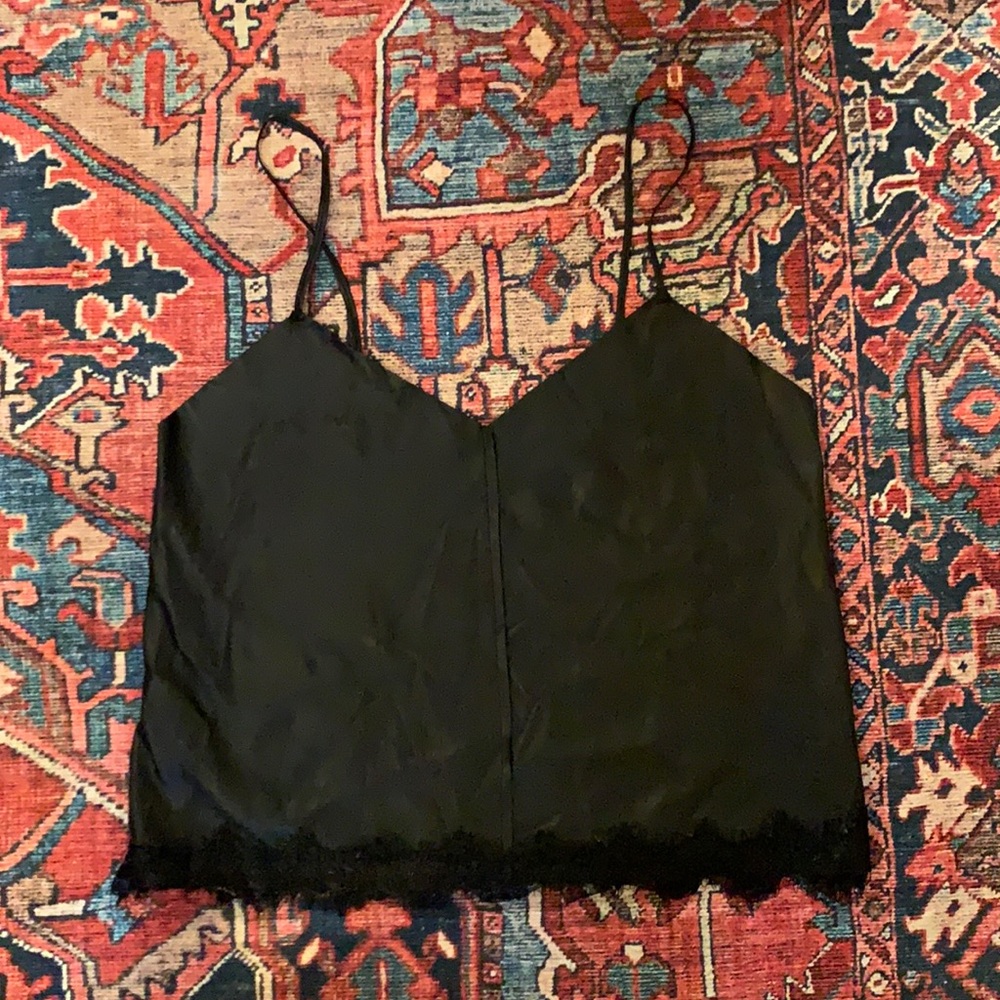 Leather tank top